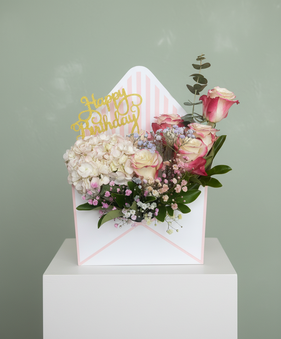 Birthday Bloom Envelope