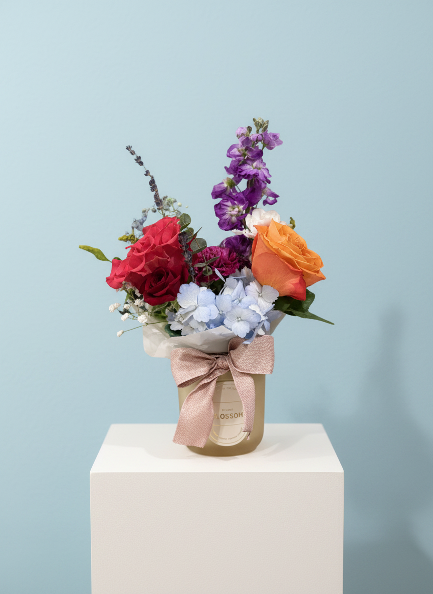 Blossom Candle Bouquet